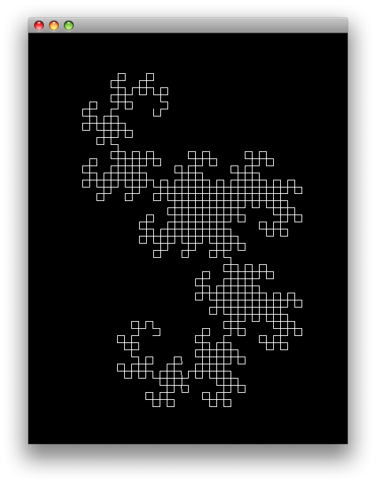 Lindenmayer Dragon Curve